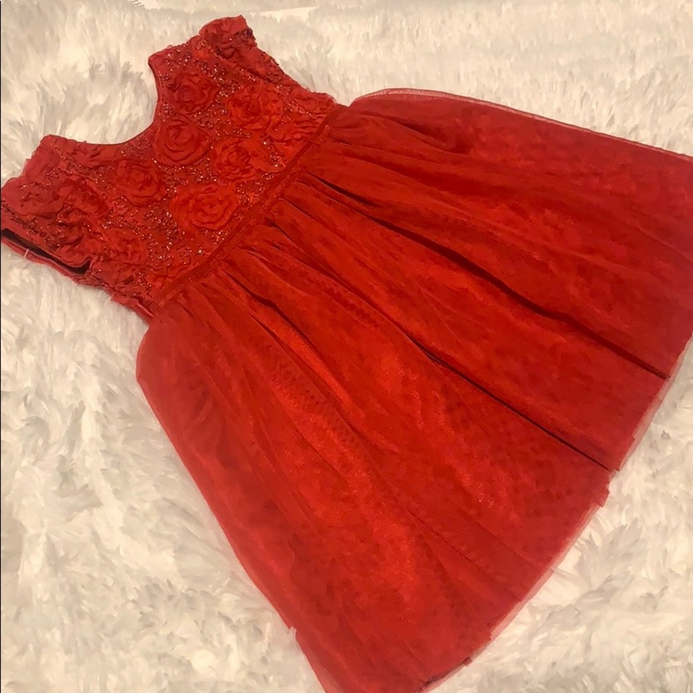 toddler red dress